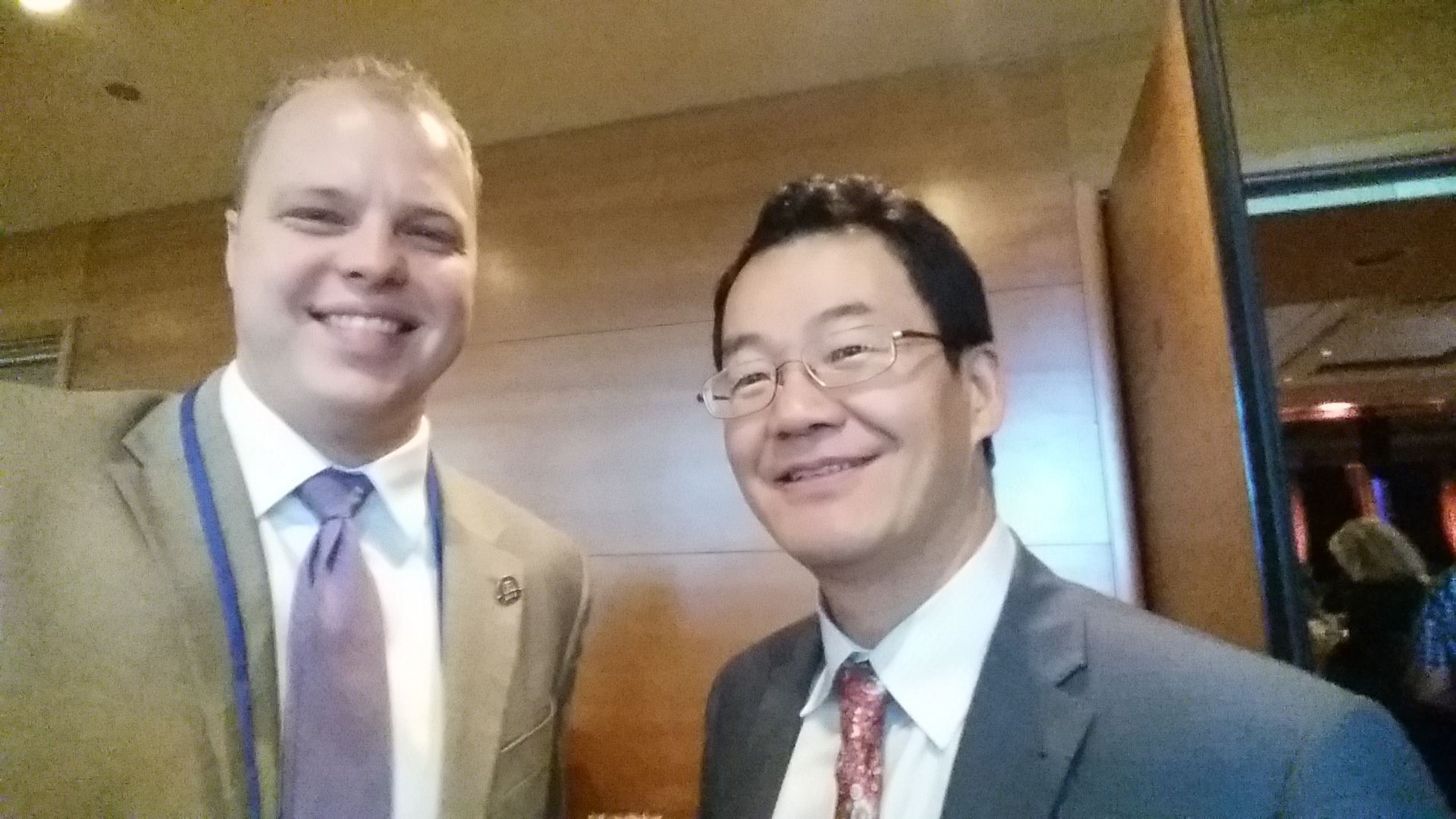 Selfie with NAR Chief Economist Lawrence Yun.